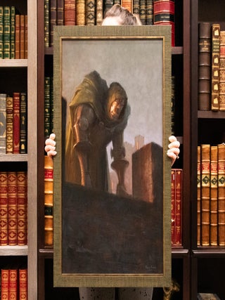 Paolo Rivera (Signed) &ndash; Original Oil Painting Cover Art for Marvel's Books of Doom #3 (2005