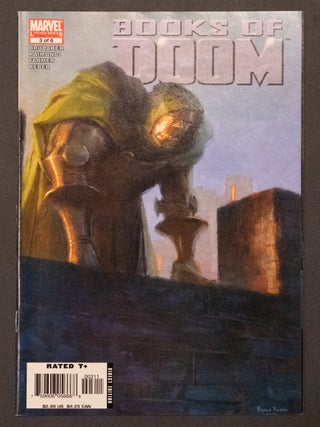 Paolo Rivera (Signed) &ndash; Original Oil Painting Cover Art for Marvel's Books of Doom #3 (2005)