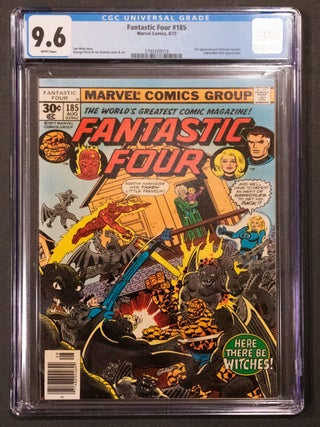 Fantastic Four #185 (Marvel Comics, August 1977) &mdash; CGC 9.6