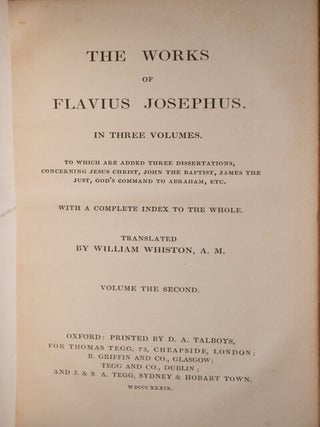 The Works of Flavius Josephus