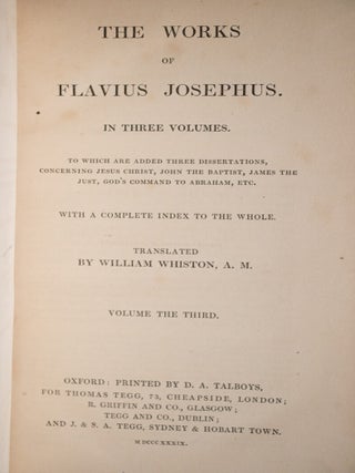 The Works of Flavius Josephus