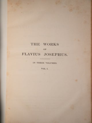 The Works of Flavius Josephus