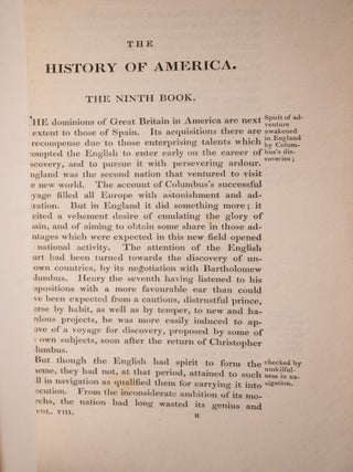 The Works of WM. Robertson, History of Scotland, History of America, Charles the Fifth.