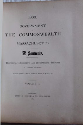 Government Of The Commonwealth Of Massachusetts