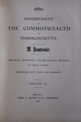 Government Of The Commonwealth Of Massachusetts