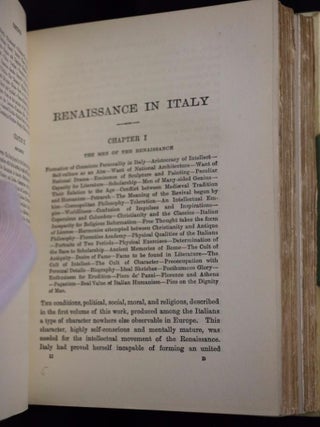 Renaissance in Italy