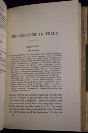 Renaissance in Italy