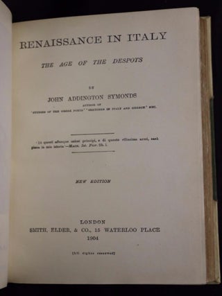 Renaissance in Italy