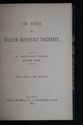 The Works of William Makepeace Thackeray