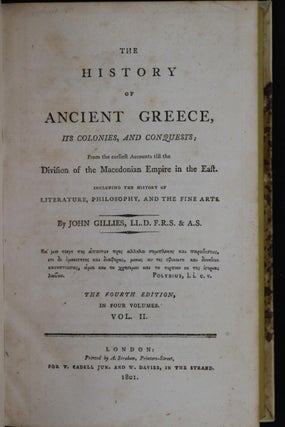 The History of Ancient Greece