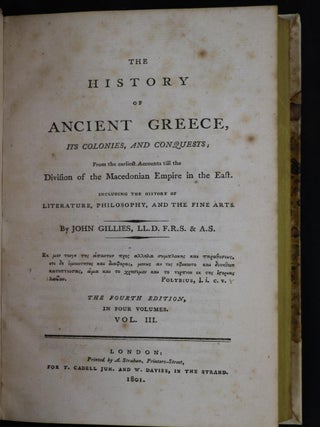The History of Ancient Greece