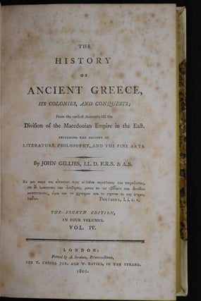 The History of Ancient Greece