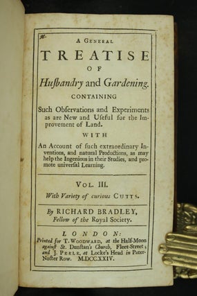 A General Treatise on Husbandry and Gardening