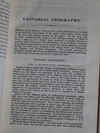 A System of Geography