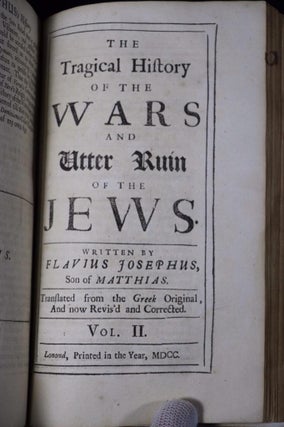 The Works of Josephus Wars & Utter Ruin of the Jews