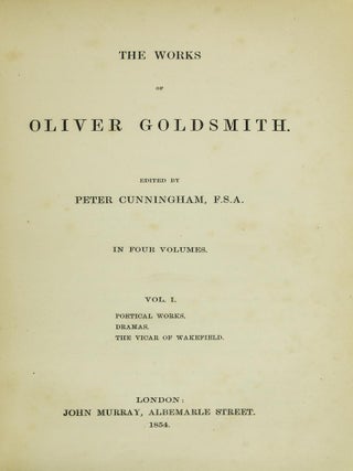 The Works of Oliver Goldsmith