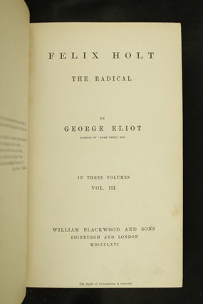 Felix Holt the Radical