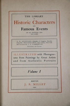 The Library of Historic Characters and Famous Events