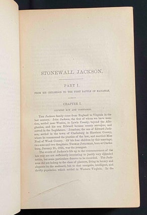 Stonewall Jackson: A Military Biography