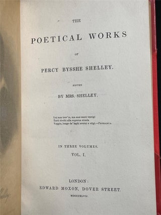 The Poetical Works of Percy Bysshe Shelley