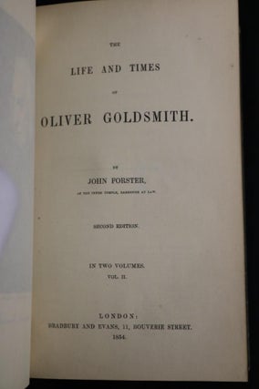 Life and Times of Oliver Goldsmith