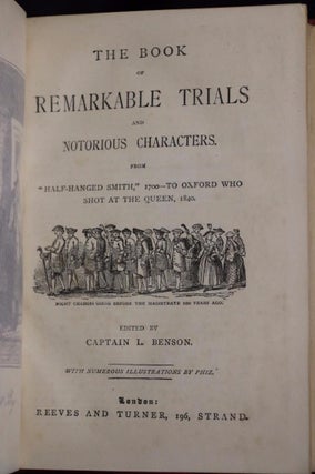 The Book of Remarkable Trials and Notorious Characters