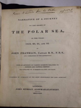 Narrative of a Journey to the Shores of the Polar Sea