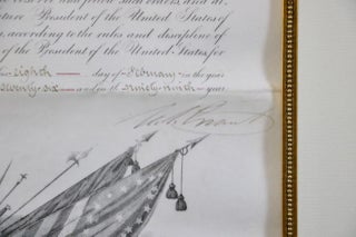 U.S. Grant *SIGNED* President Military Appointment Civil War