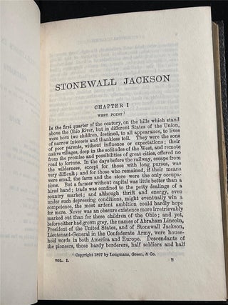 Stonewall Jackson and the American Civil War
