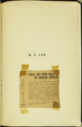 Robert E. Lee a Biography