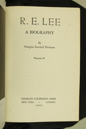 Robert E. Lee a Biography