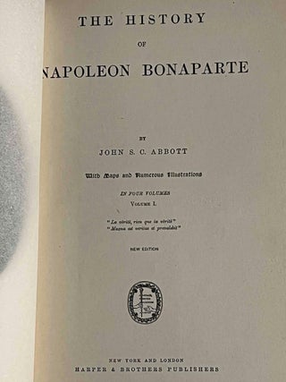 The History of Napoleon Bonaparte