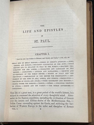 The Life and Epistles of St. Paul