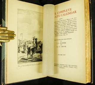 The Complete Newgate Calendar