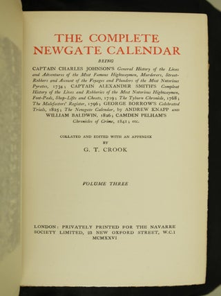 The Complete Newgate Calendar