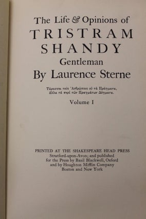 Works of Laurence Sterne