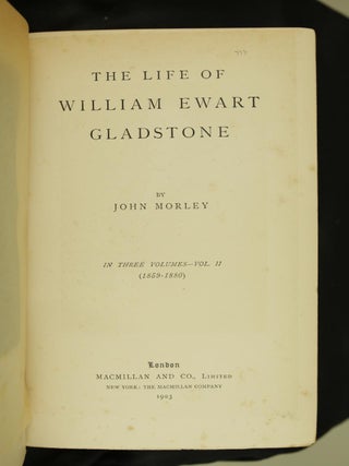 The Life of William Ewart Gladstone