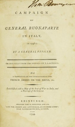 Campaign of General Buonaparte in Italy