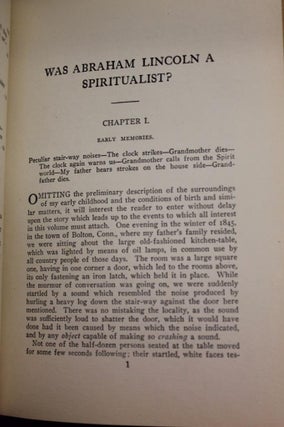 Was Abraham Lincoln a Spiritualist?