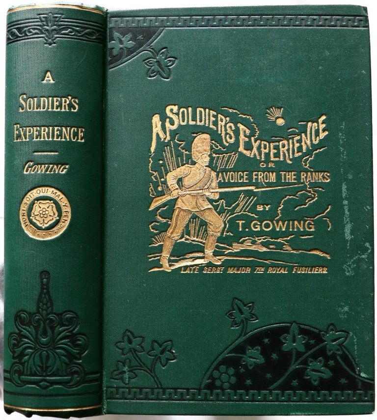 Item #426 A Soldier's Experience. Royal Fusilier T. Gowling.