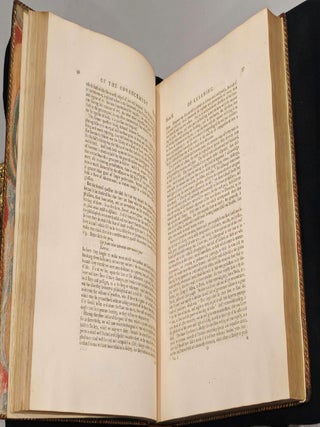 1765 Works of Francis Bacon Fine Leather Bindings Quarto 12" Tall Scarce Edition