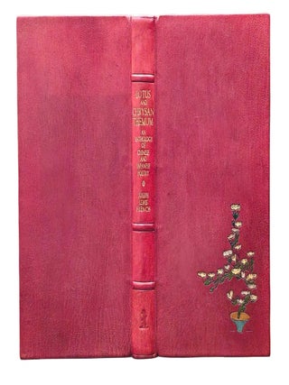 1927 Lotus and Chrysanthemum Chinese Japanese Poetry 1stED Limited Edition Rare