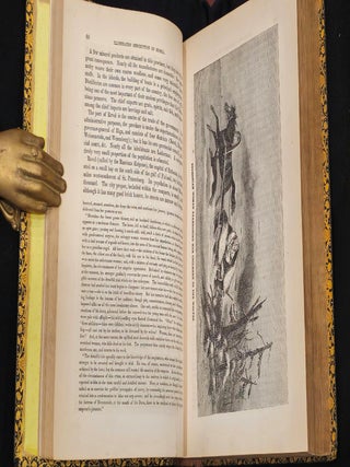 1855 Illustrated Description of the Russian Empire Full Leather by Robert Sears