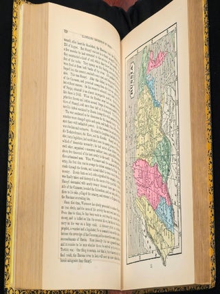 1855 Illustrated Description of the Russian Empire Full Leather by Robert Sears