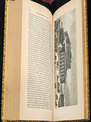 1855 Illustrated Description of the Russian Empire Full Leather by Robert Sears