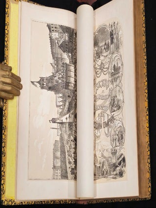 1855 Illustrated Description of the Russian Empire Full Leather by Robert Sears