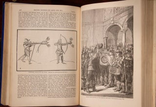 1891 British Battles On Land & Sea Knights Templar American Revolution Fine Rare