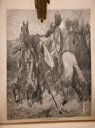 1891 British Battles On Land & Sea Knights Templar American Revolution Fine Rare