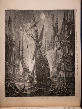 1891 British Battles On Land & Sea Knights Templar American Revolution Fine Rare