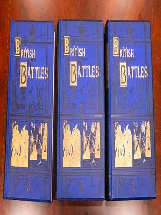 1891 British Battles On Land & Sea Knights Templar American Revolution Fine Rare